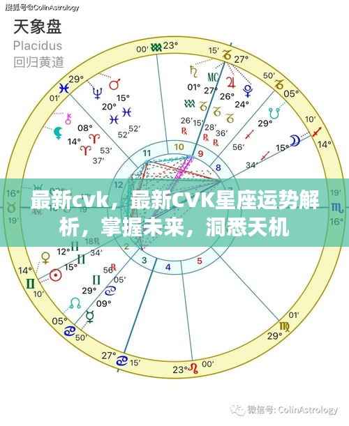 最新CVK星座运势解析，掌握未来，洞悉天机运势走向！